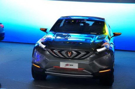 Chang'an CS95 concept debuts at the Shanghai Auto Show