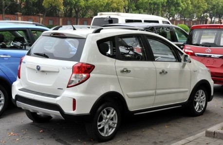 Facelifted Chang'an CX20 arrives at the Shanghai Auto Show