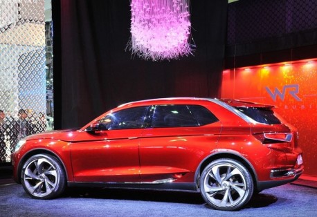 Citroen DS Wild Rubis concept SUV debuts on the Shanghai Auto Show