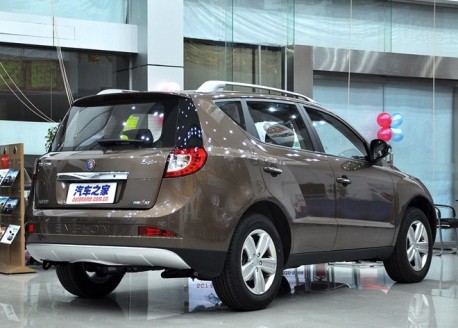 Geely Englon SX7 hits the Chinese car market