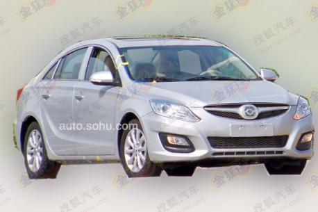 Spy Shots: Haima M6 testing in China