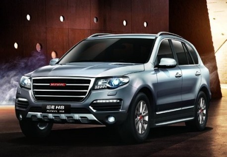 First official Picures of the Haval H6 & Haval H8 for the Shanghai Auto Show
