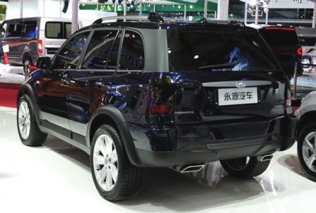 Facelifted Jonway A380 SUV debuts on the Shanghai Auto Show