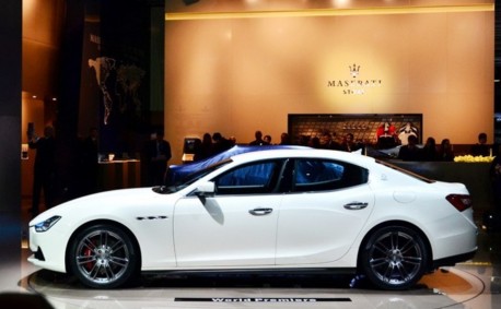 Maserati Ghibli debuts on the Shanghai Auto Show