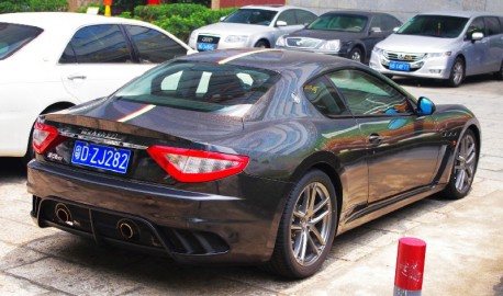 Maserati Granturismo MC with Glitter in China