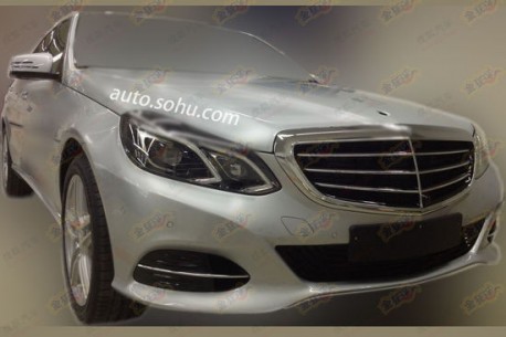 Spy Shots: Mercedes-Benz E400L Hybrid testing in China