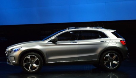 Mercedes-Benz GLA SUV concept debuts at the Shanghai Auto Show