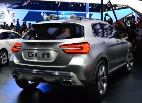 Mercedes-Benz GLA SUV concept debuts at the Shanghai Auto Show