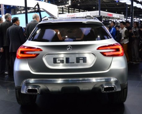 Mercedes-Benz GLA SUV concept debuts at the Shanghai Auto Show