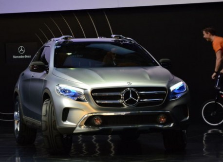 Mercedes-Benz GLA SUV concept debuts at the Shanghai Auto Show