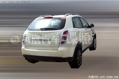 Spy Shots: MG SUV seen testing in China