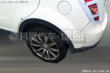 Spy Shots: MG SUV seen testing in China