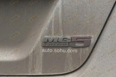 Spy Shots: MG5 Turbo seen testing in China