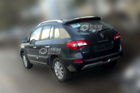 Spy Shots: facelifted Renault Koleos testing in China