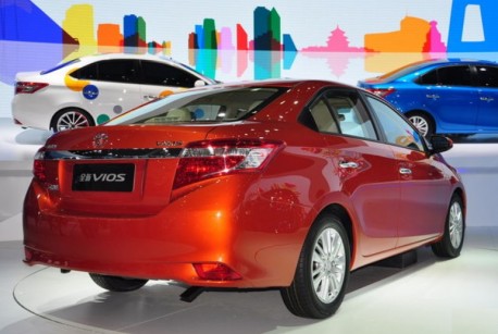 New Toyota Vios debuts on the Shanghai Auto Show
