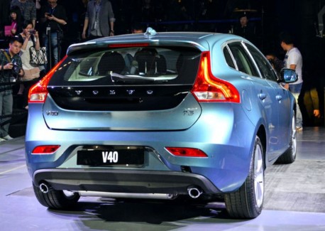 Volvo V40 launched on the China car market