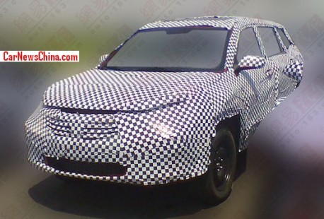 Spy Shots: Chang'an CS75 SUV testing in China