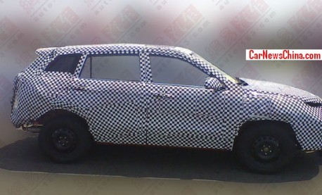 Spy Shots: Chang'an CS75 SUV testing in China