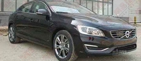 Spy Shots Volvo S L Is Naked In China