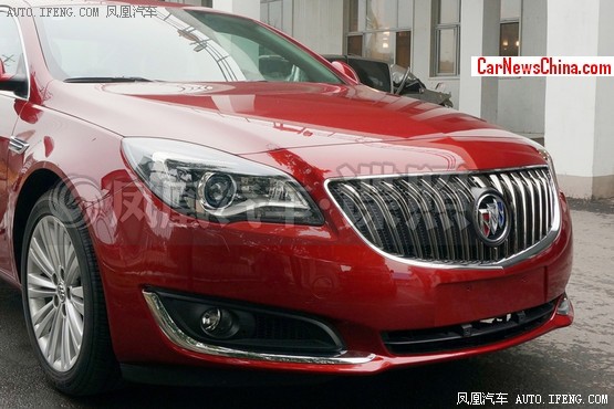 Spy Shots: facelifted Buick Regal testing in China