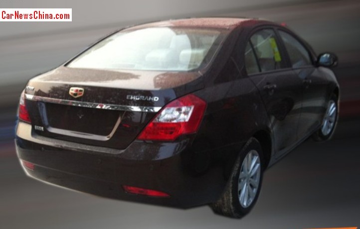 Spy Shots: Geely Emgrand EC713T testing in China