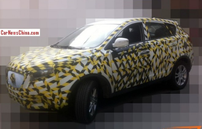 Spy Shots Hawtai A SUV Testing In China