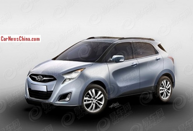 Spy Shots: renderings of the new Hyundai ix25 SUV for China 