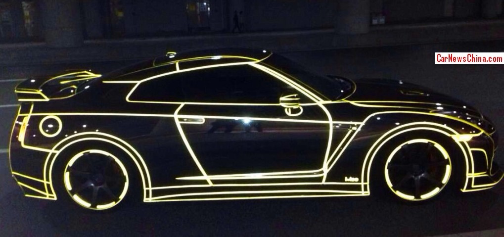 glow in the dark car wrap