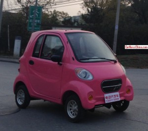 Electric Cars go Pink in China