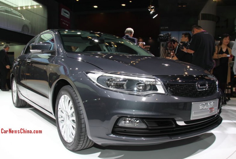 Qoros 3 Sedan hits the China car market on the 2013 Guangzhou Auto Show