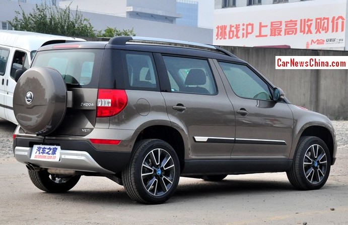 Stretched Skoda Yeti will debut on the Guangzhou Auto Show in China