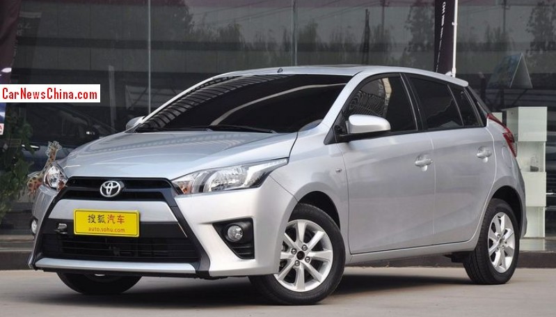Toyota Yaris L hits the China car market