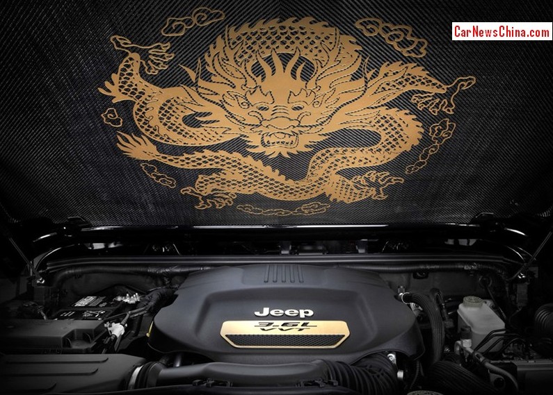 Jeep Wrangler Dragon Limited Edition launched on the China car market