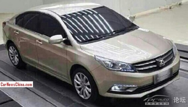 Spy Shots: Zotye Z500 sedan for the Chinese auto market