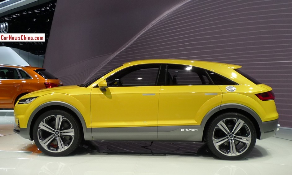 Audi TT Offroad Concept debuts on the Beijing Auto Show