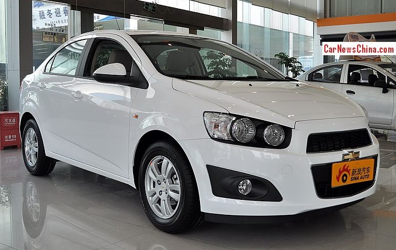 This is the New Chevrolet Aveo for the Chinese car market