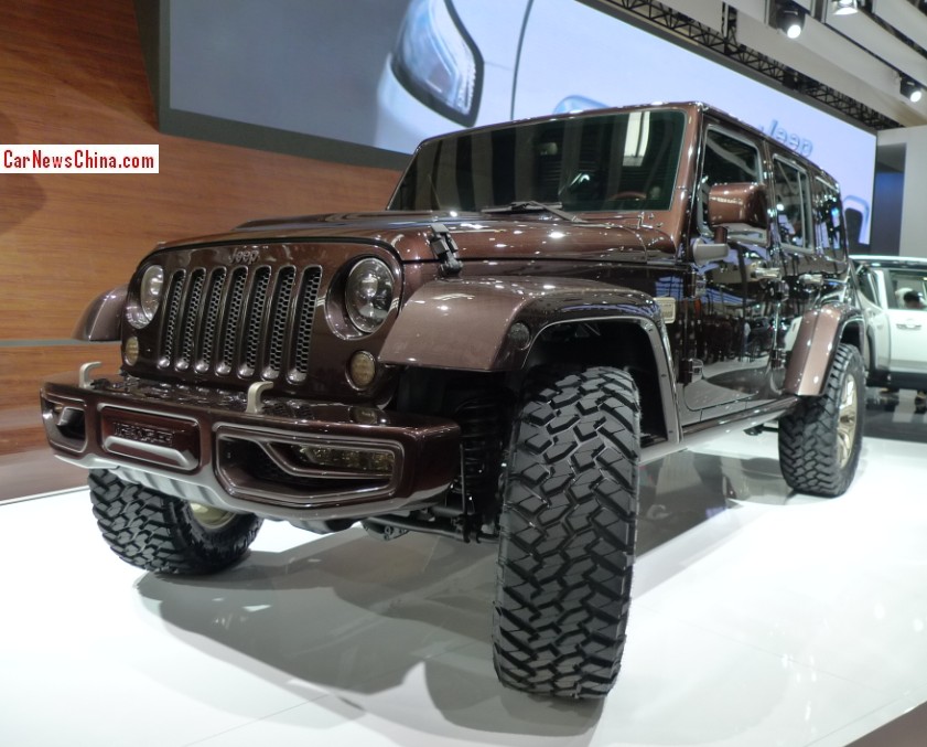 Jeep Wrangler Sundancer Concept debuts on the Beijing Auto Show