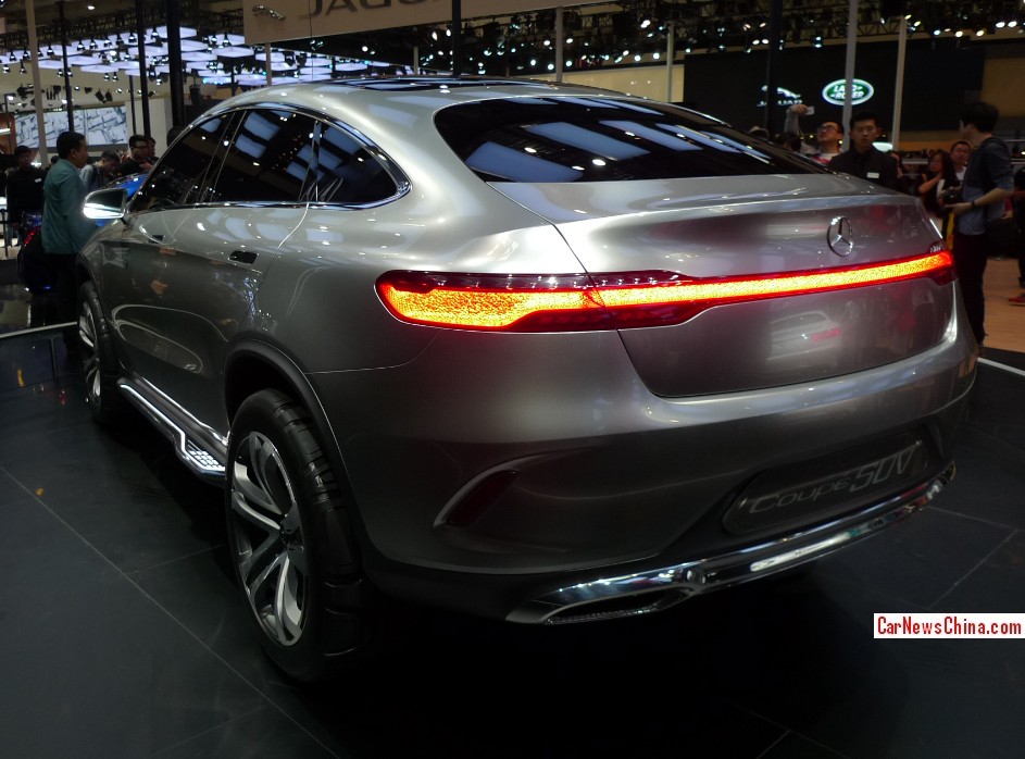 Mercedes-Benz Coupe SUV debuts on the Beijing Auto Show