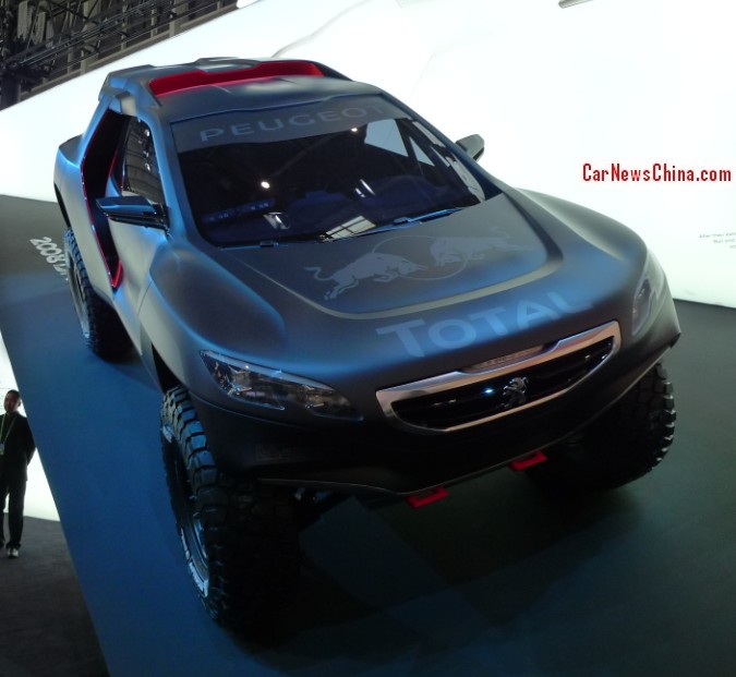 Peugeot DKR Concept debuts on the 2014 Beijing Auto Show