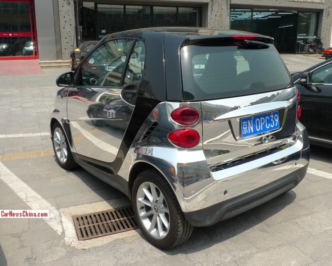 Smart ForTwo is Bling in China