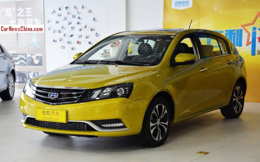 Facelifted Geely Emgrand EC7 RV hits the Chinese car market