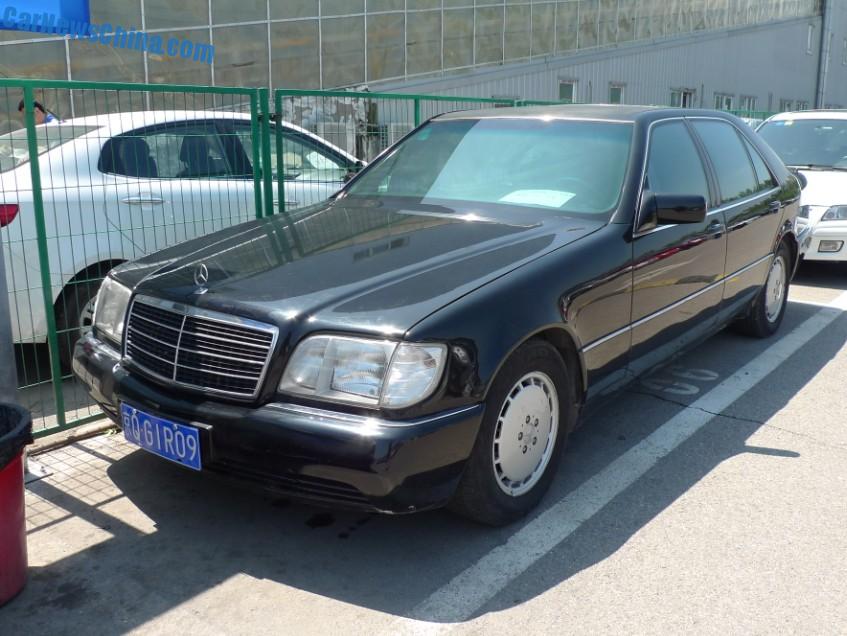 Spotted in China a perfect W140 MercedesBenz S500