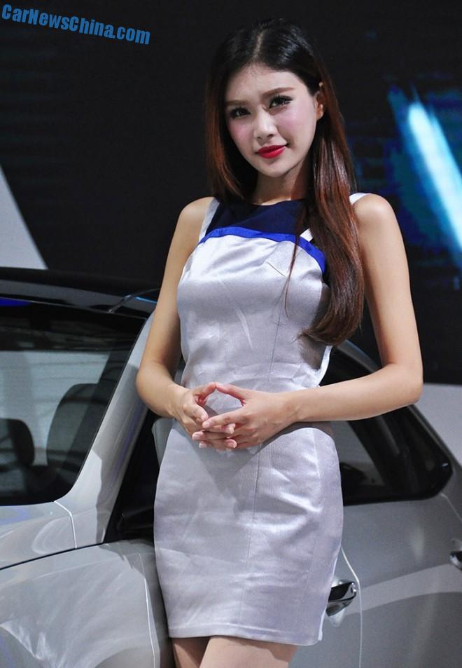 The Girls of the Xi'an Auto Show in China