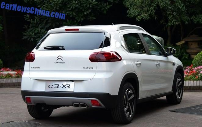 Citroën dévoile le C3-XR restylé en Chine
