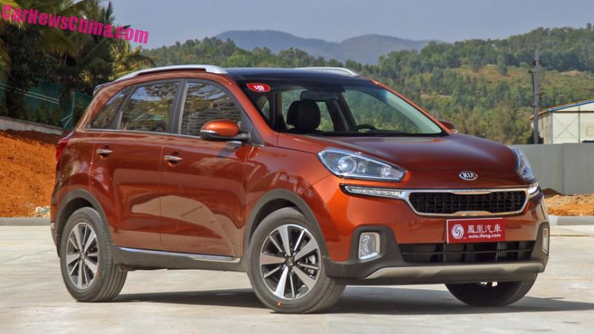 Kia KX3 SUV is Naked from all Sides in China 