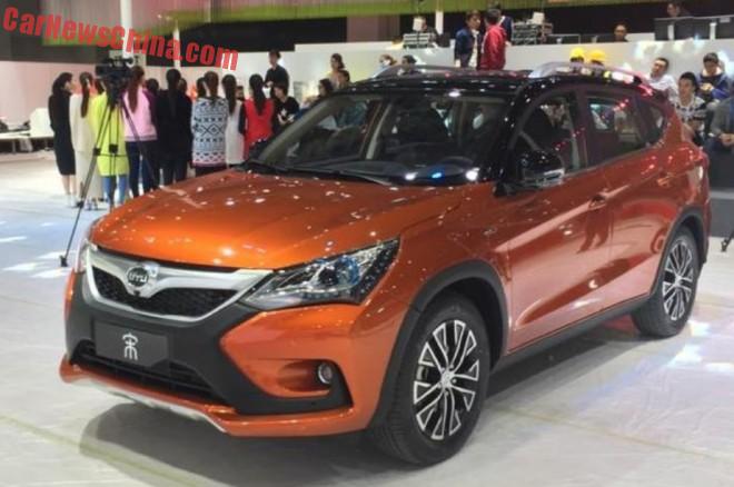BYD Song hybrid SUV is Naked in Shanghai - CarNewsChina.com