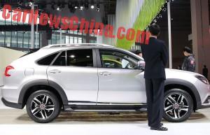 First Live Shots of the BYD Song SUV for the Shanghai Auto 