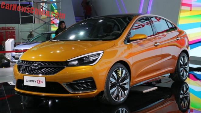 Chery Alpha 5 concept unveiled on the Shanghai Auto Show