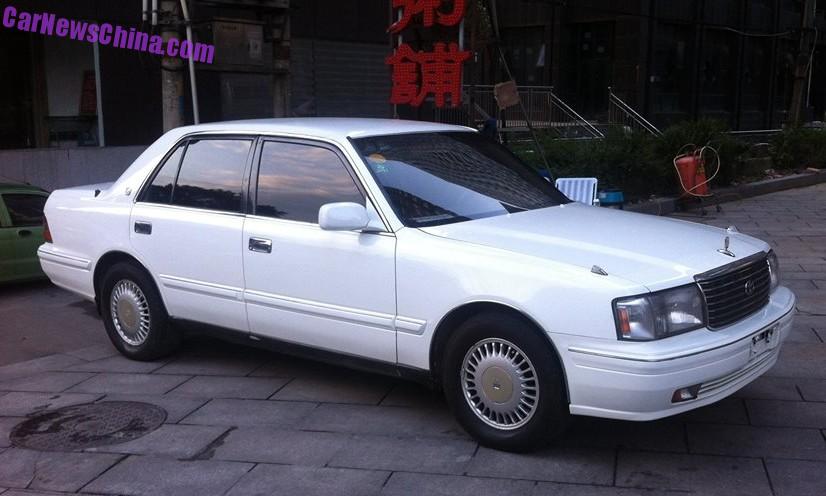 Spotted In China Toyota Crown Super Saloon 30 Twin Cam 24 In White