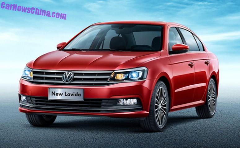  Primeras imágenes del Volkswagen Nuevo Lavida para China